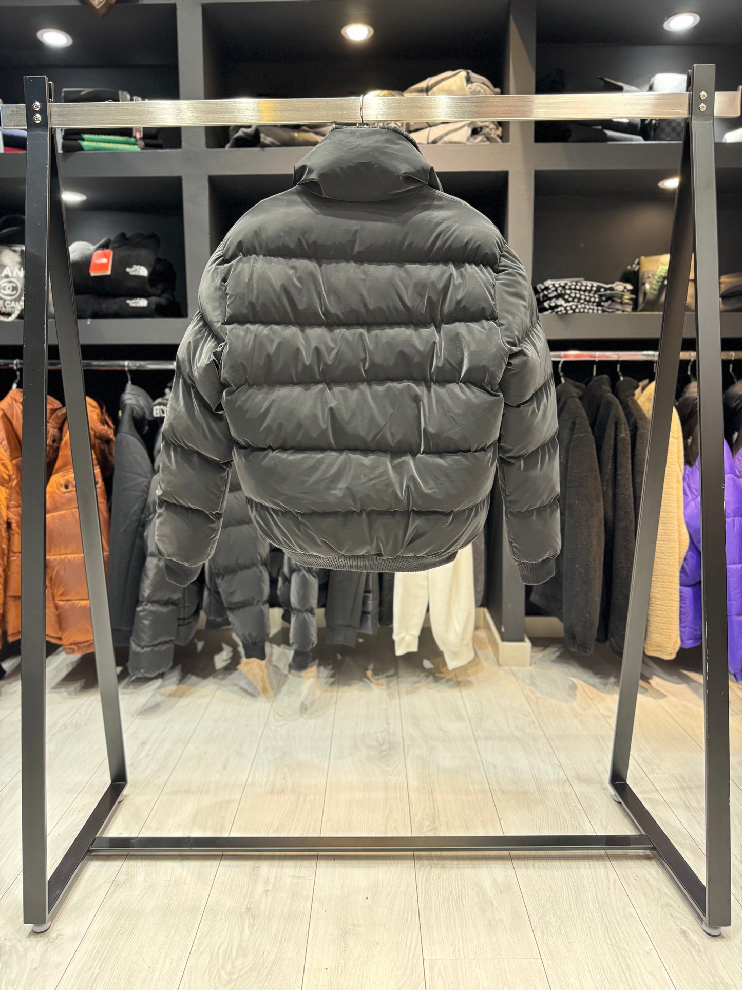 Prada puffer luxury jacket Μαύρο