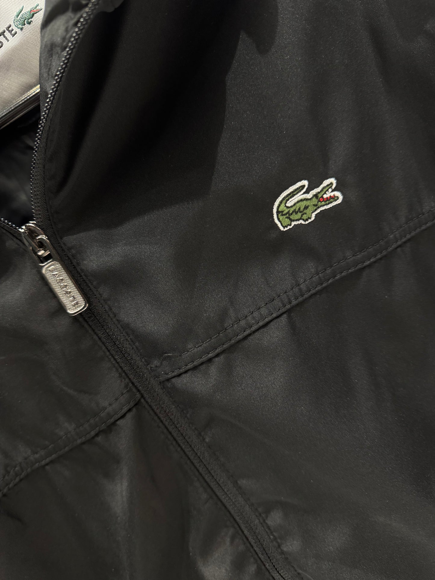 Lacoste Paris Jacket Black / Αντιανεμικό Μπουφάν Μαύρο