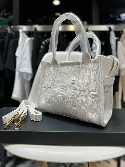 The Tote Bag Marc Jacobs Τσάντα Γυναικεία Λευκή