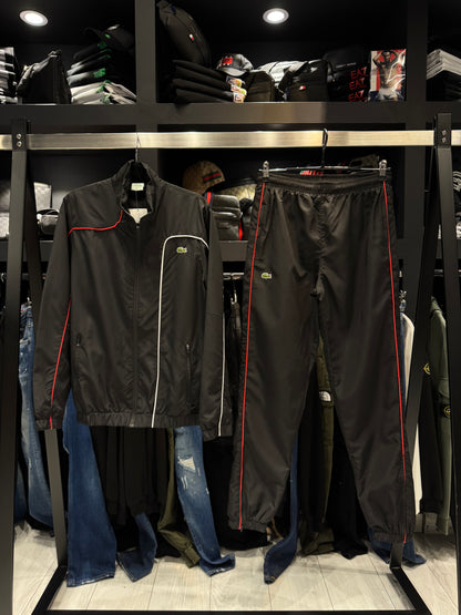 Lacoste Set Black x Red Σετ Μαύρο x Κόκκινο