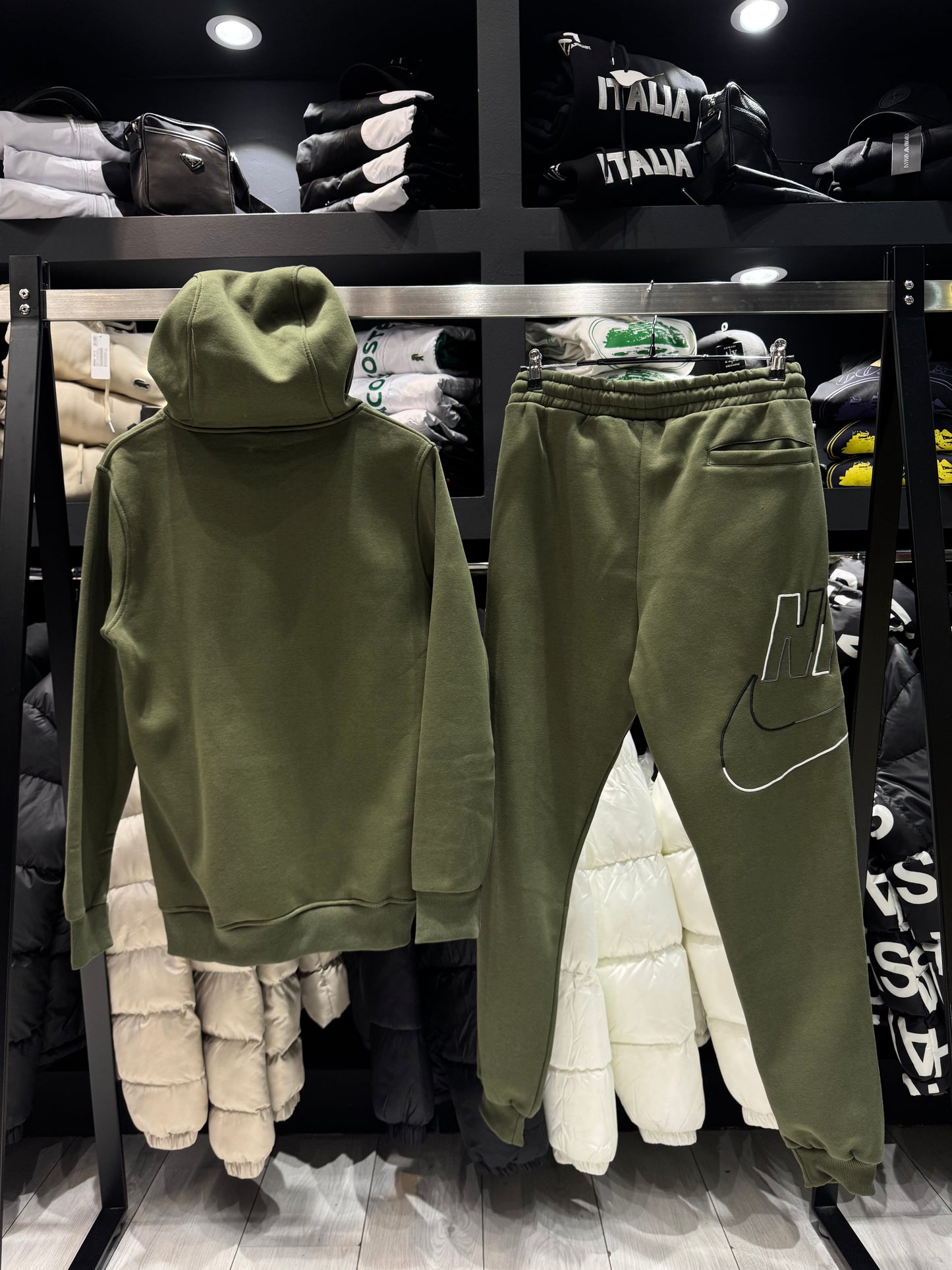 Nike Set Deep Green Swoosh / Σετ Χακί