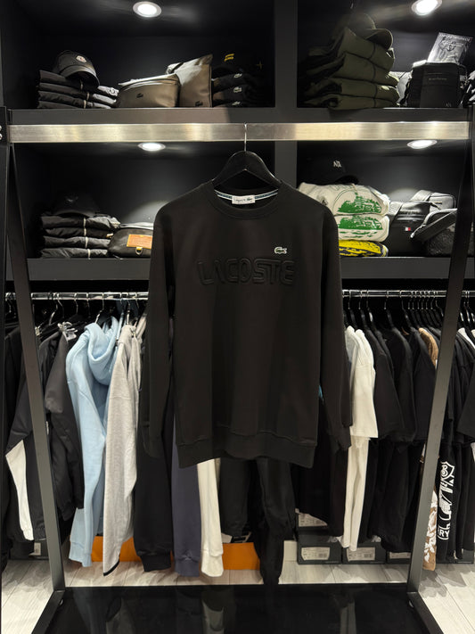 Lacoste Sweatshirt Black / Φούτερ Μαύρο