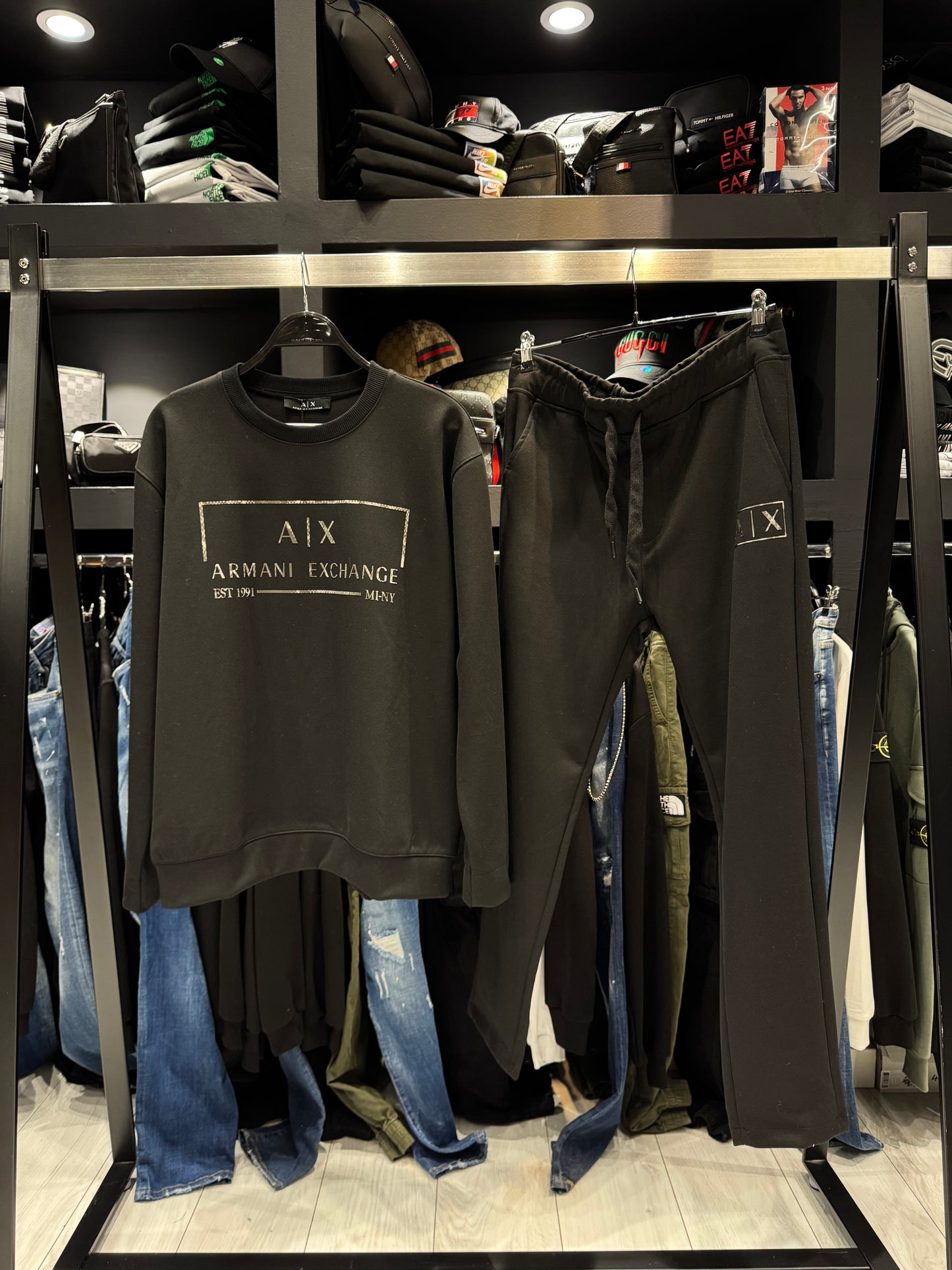 Armani Exchange A/X Set Black Σετ Μαύρο