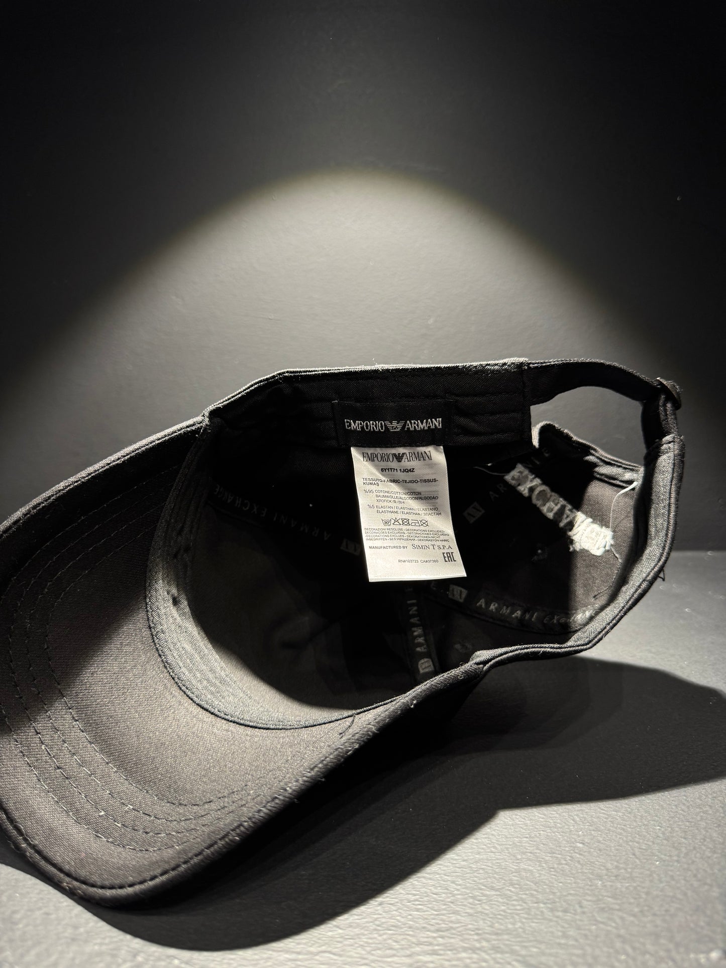 Armani Exchange Καπέλο Μαύρο