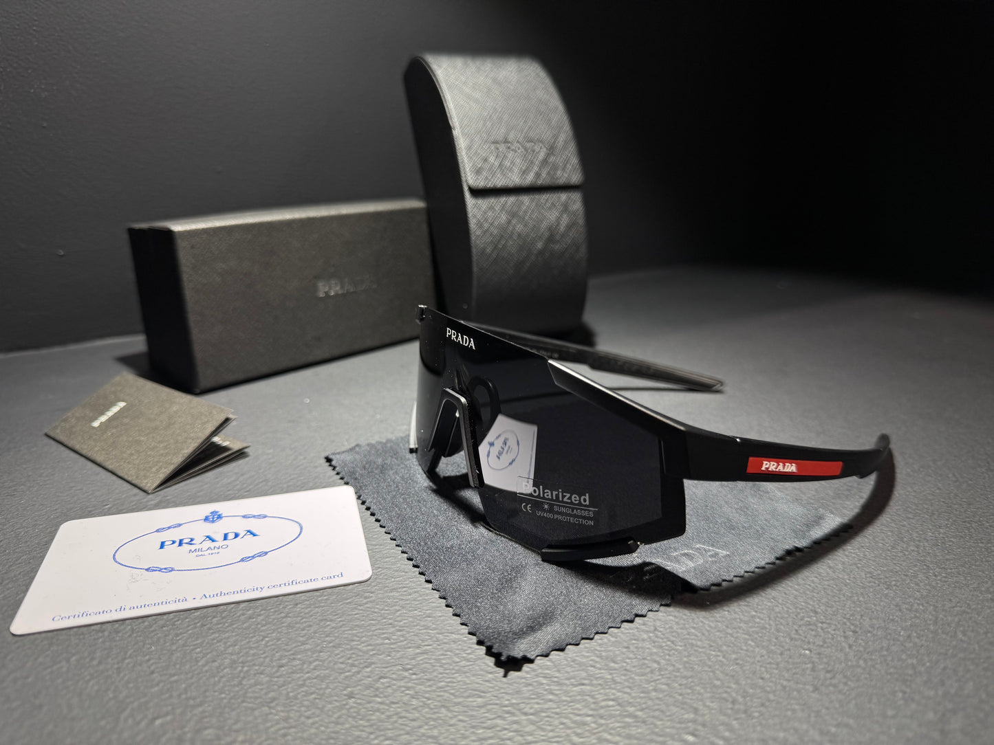 Prada Linea Rossa PS Black/Μαύρα Γυαλιά Ηλίου