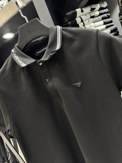 Emporio Armani T-Shirt Black/Μαύρο