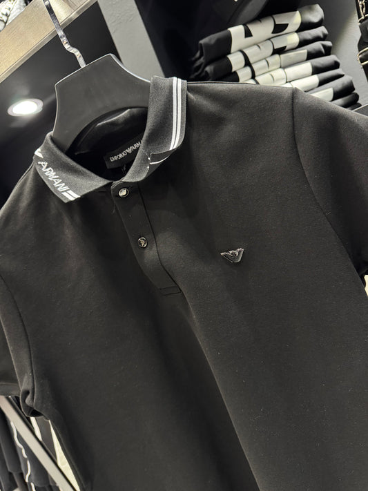 Emporio Armani T-Shirt Black/Μαύρο