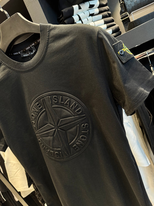 Stone Island T-Shirt Black/Μαύρο