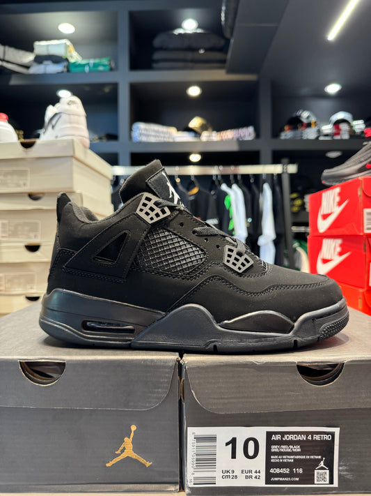 AIR JORDAN 4 Retro Full Black/Μαύρο