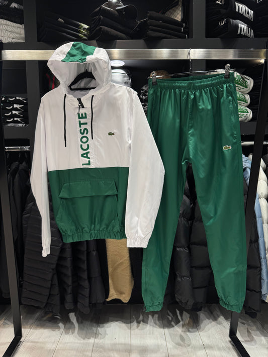 Lacoste Set Tracksuit Green x White / Σετ Πράσινο x Λευκό