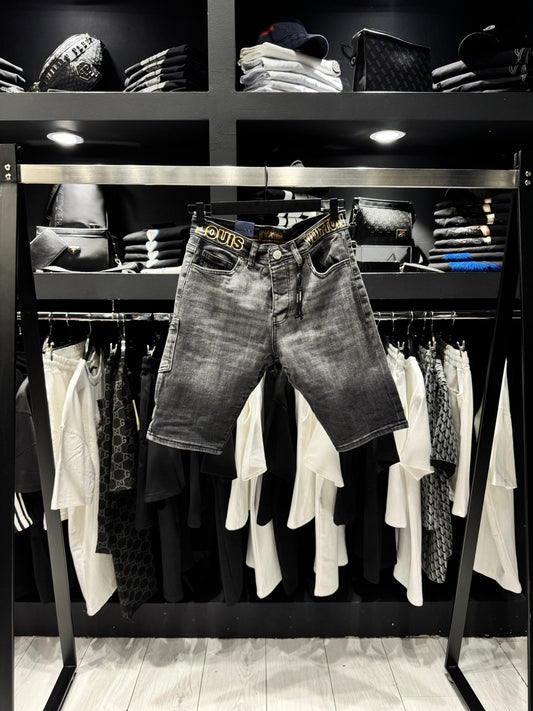 Louis Vuitton Denim Shorts Grey/Γκρι