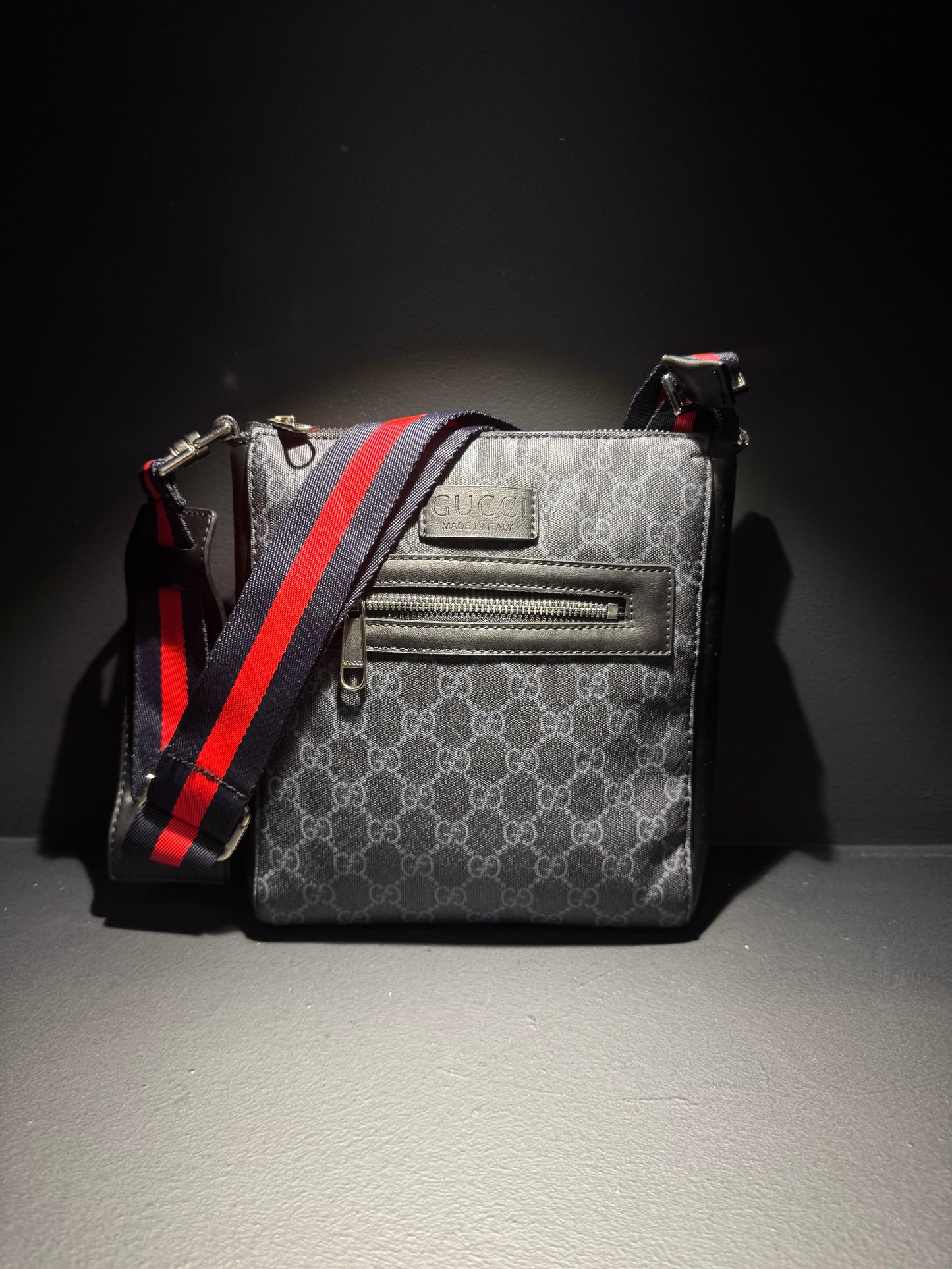 Gucci Black x Grey Bag / Τσαντάκι Μαύρο x Γκρι