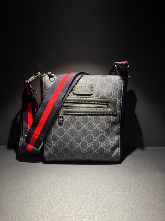Gucci Black x Grey Bag / Τσαντάκι Μαύρο x Γκρι