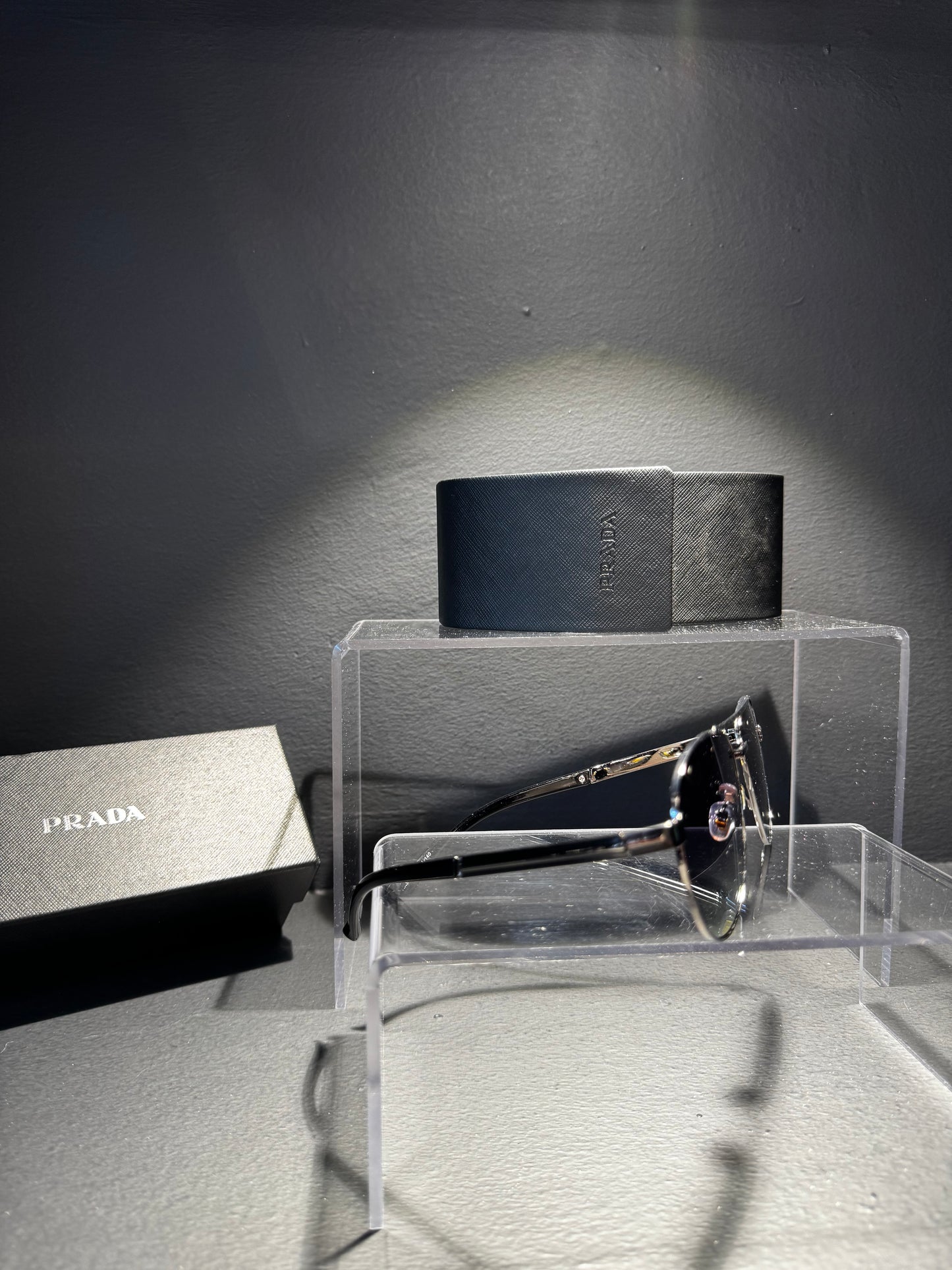 Prada Sunglasses Black x Grey/Μαύρο x Γκρι