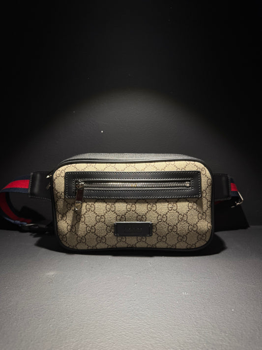 Gucci Mesenger Bag Brown Τσαντάκι Μέσης Καφέ