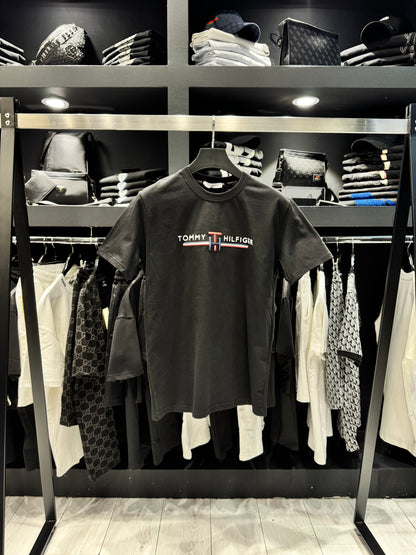 Tommy Hilfiger T-Shirt Black/Μαύρο
