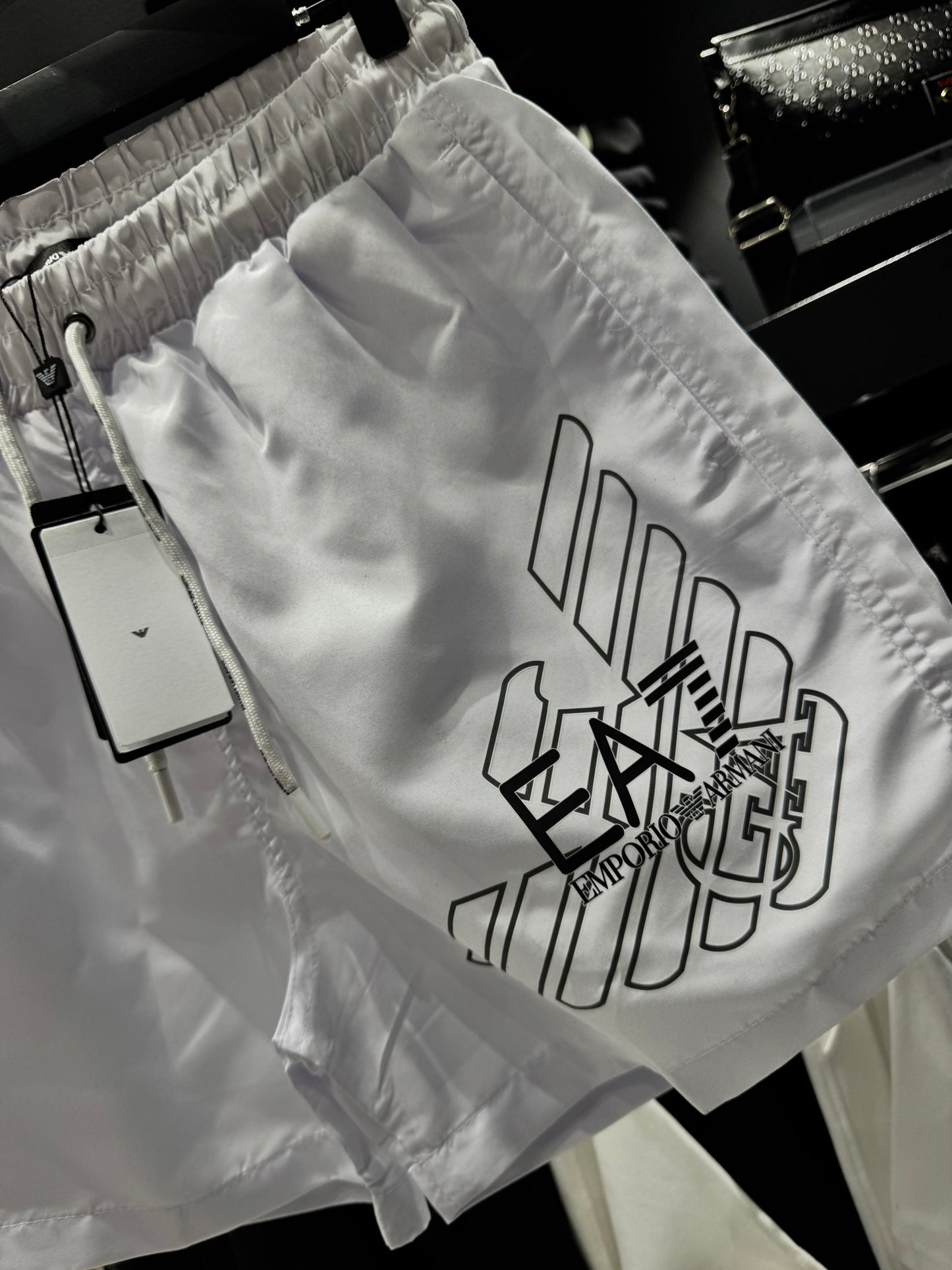 Emporio Armani EA7 Swimsuit White/Λευκό