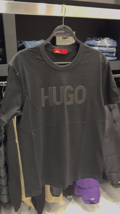 HUGO BOSS T-SHIRT Black Lighter / Κοντομάνικο Μαύρο