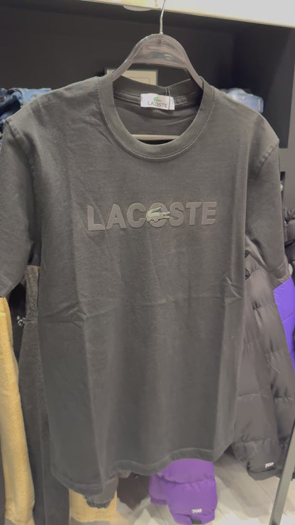 LACOSTE T-Shirt Lighter Black / Κοντομάνικο Μαύρο